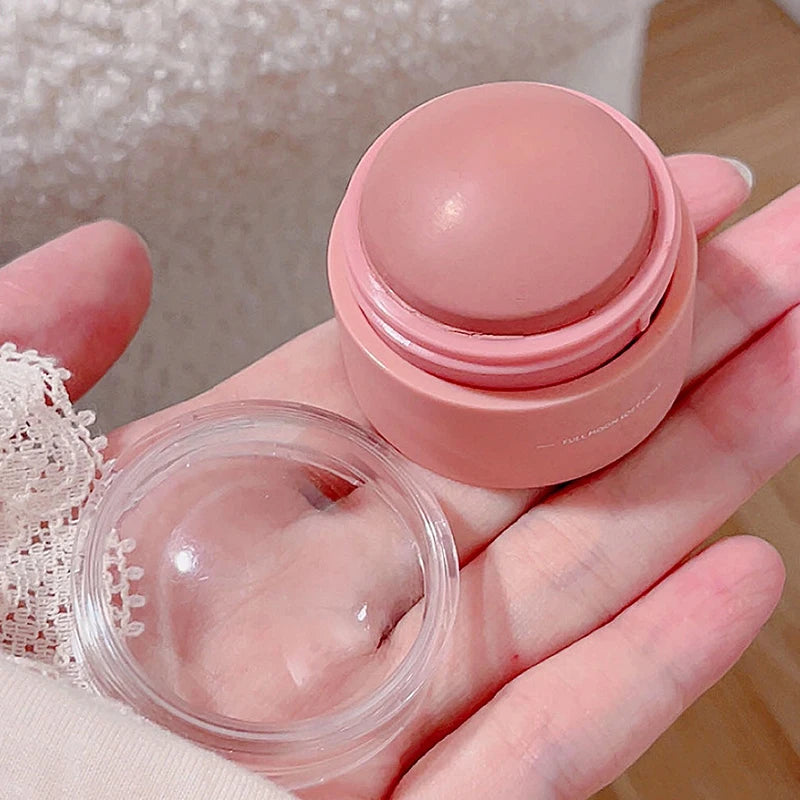 6 Colors Waterproof Blush Cream Long-lasting Multi-use Makeup Women Qme