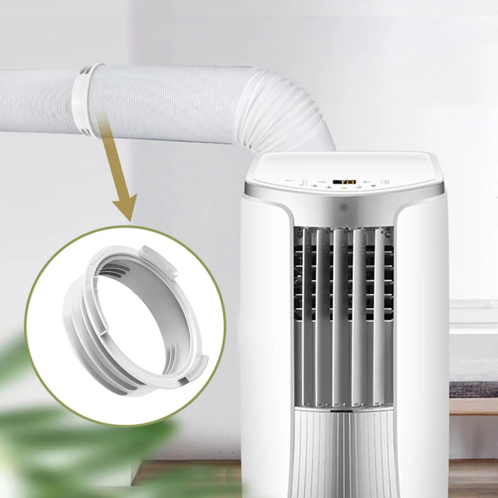 Air Conditioner Hose Adapter Portable AC Coupler Universal Hose Reducer Split Vent Conditioning Drain Screen Exhaust Connector Qme