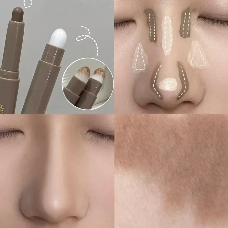 Double-ended Contouring Pen Modify Contours Hold Makeup Develop Qme