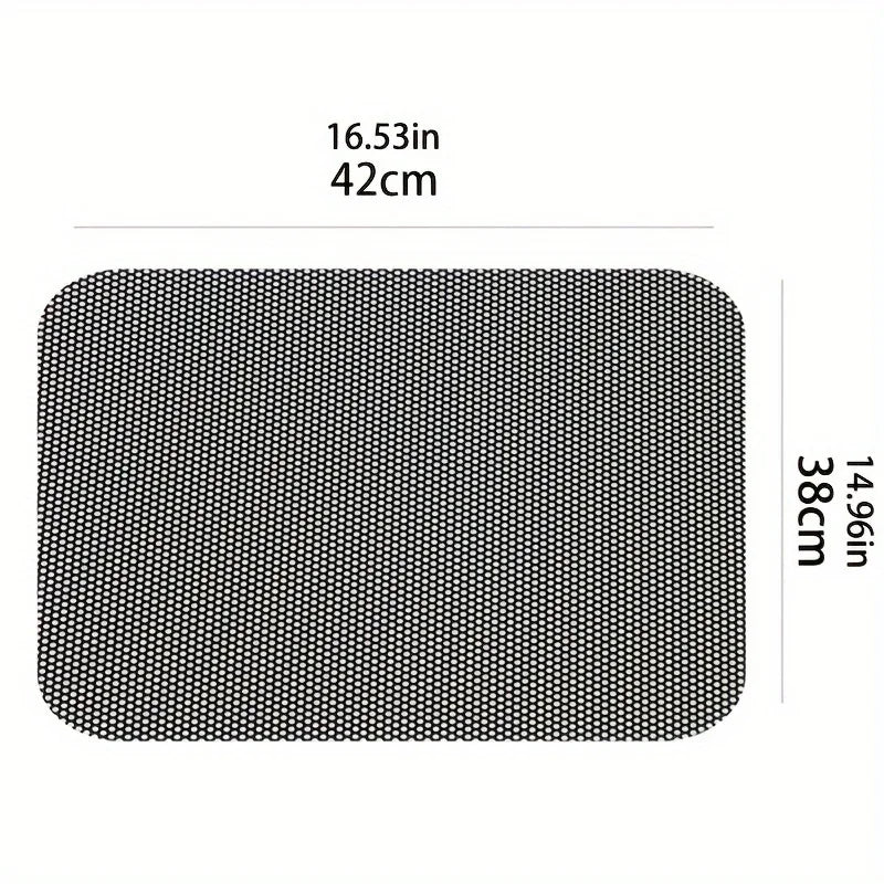 Keep Your Car Cool & Private - 2pcs Car Side Window Sunshades With Static Cling Films! Qme