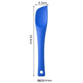 Kitchen Silicone Spatula Cooking Dough Scraper Cream Butter Smoother Qme Blue