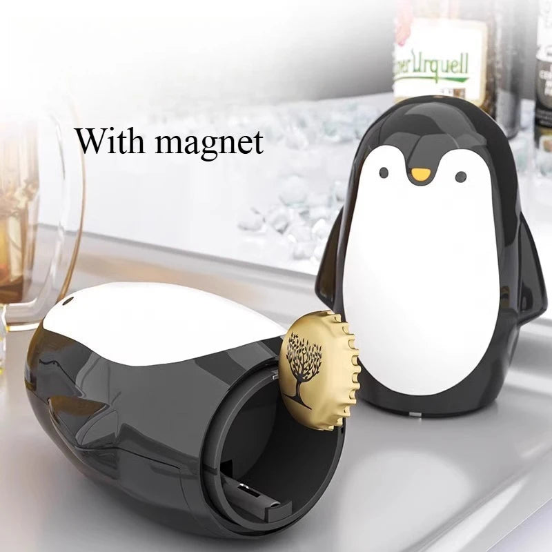 Penguin Bottle Opener Cartoon Portable Can Beer Beverage Home Qme