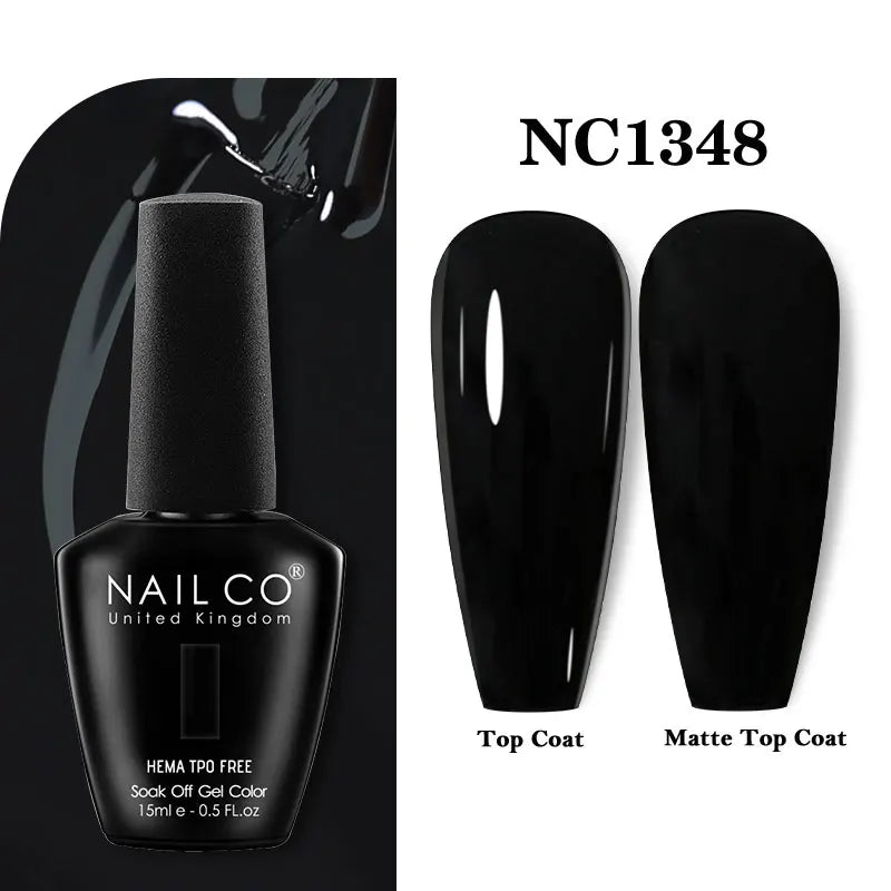 NAILCO Coat Base Gel Nail Polish Nails Art Semi Permanent Lacquer