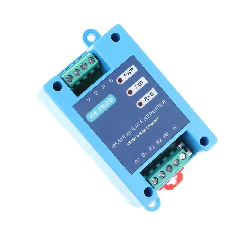 2 Channel RS485 Isolation Repeater Hub 12-36V Anti Interference Qme