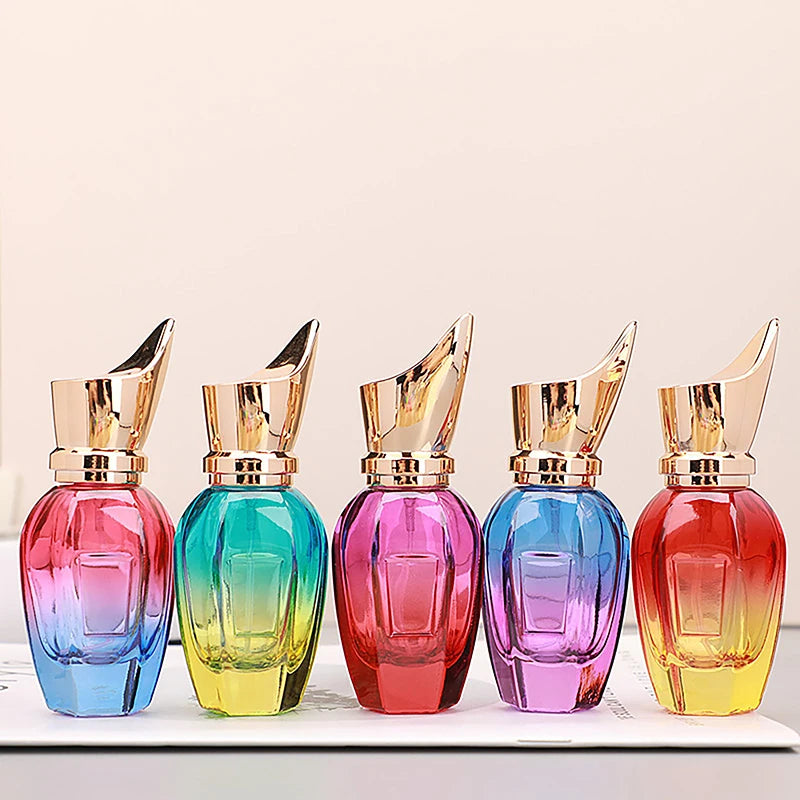 Refillable Glass Perfume Atomizer Portable High-capacity Empty Bottle Qme