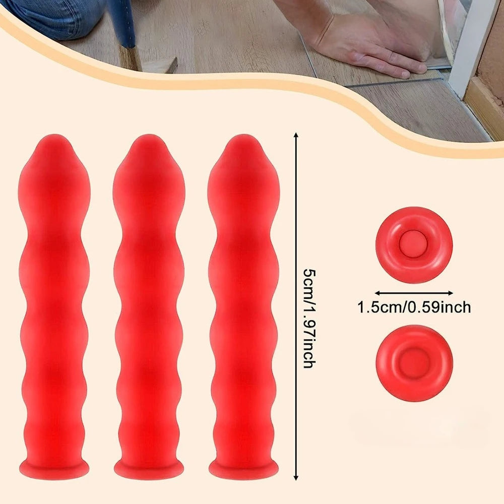 5/10/20/50Pcs Red Glass Glue Tip Protective Cover Dustproof Sealing Saving Cap for Caulking Gun Nozzle Use Qme