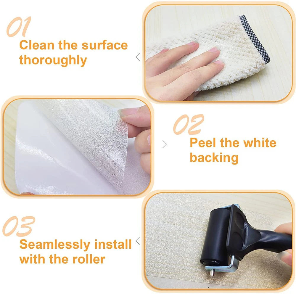 5m Transparent Anti Slip Tape Waterproof Non Slip Stair Treads For Bathroom Kitchen Floor PVC Heavy Duty Grip Tape Qme