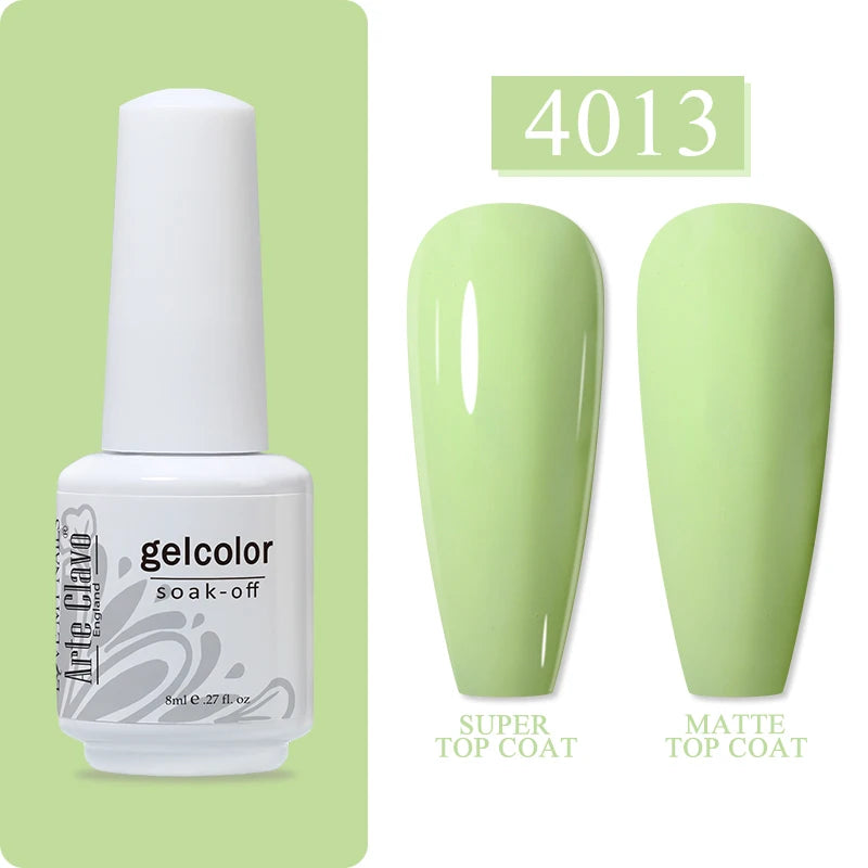 Arte Clavo Art Nails Varnish Base Coat Gel Nail Polish UV LED Lamp