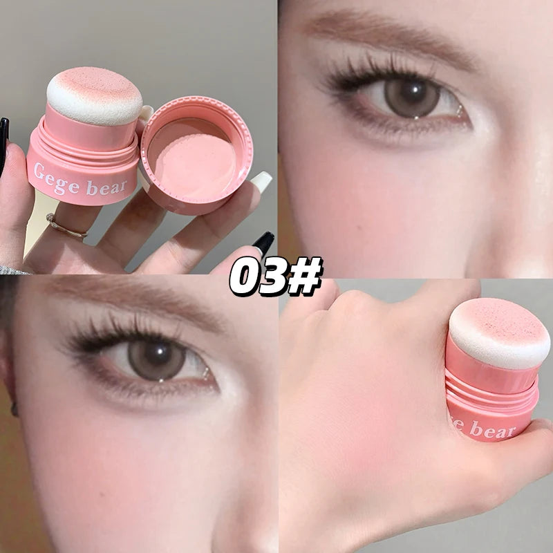 Gege Bear Matte Blush Powder Natural Finish Long-lasting Low Qme GX2071-3