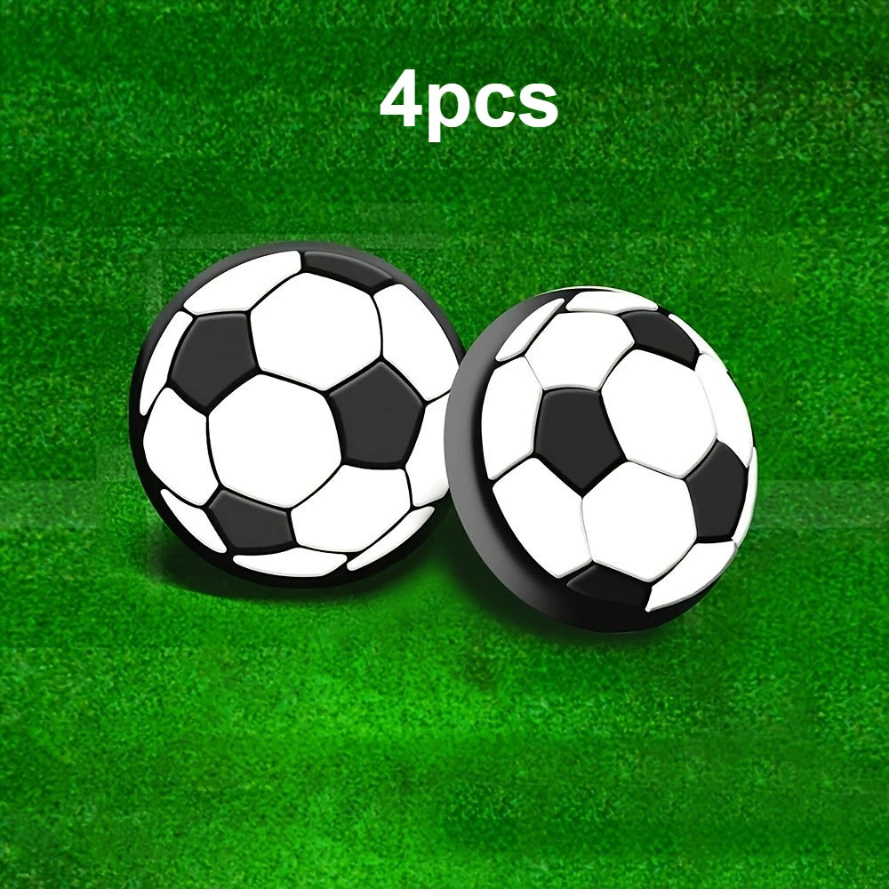 4-6-8pcs Soccer Ball Thumb Grips for PS5/PS4/Xbox, Anti-Slip Controller Analog Stick Covers Qme 4pcs