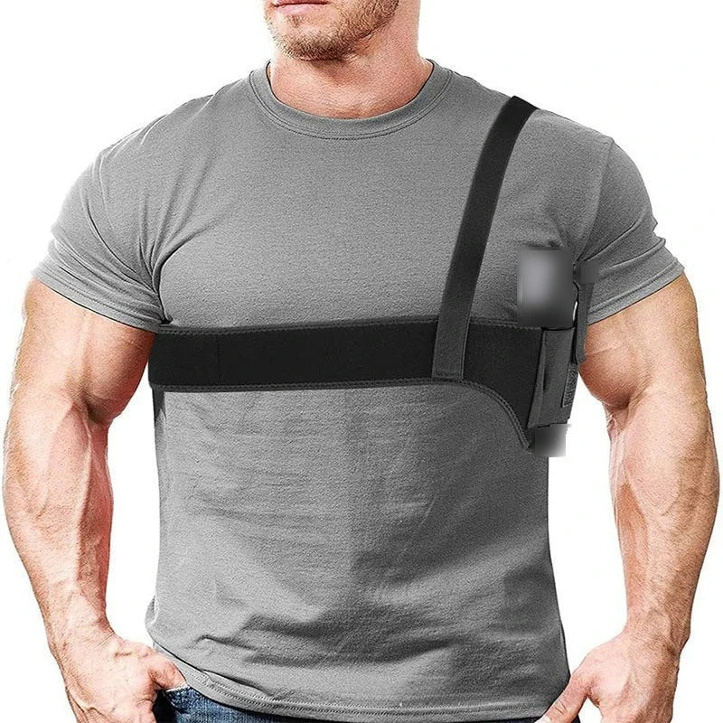 Neoprene Quick Dial Concealed Shoulder Holster Tactical Portable Gun Qme