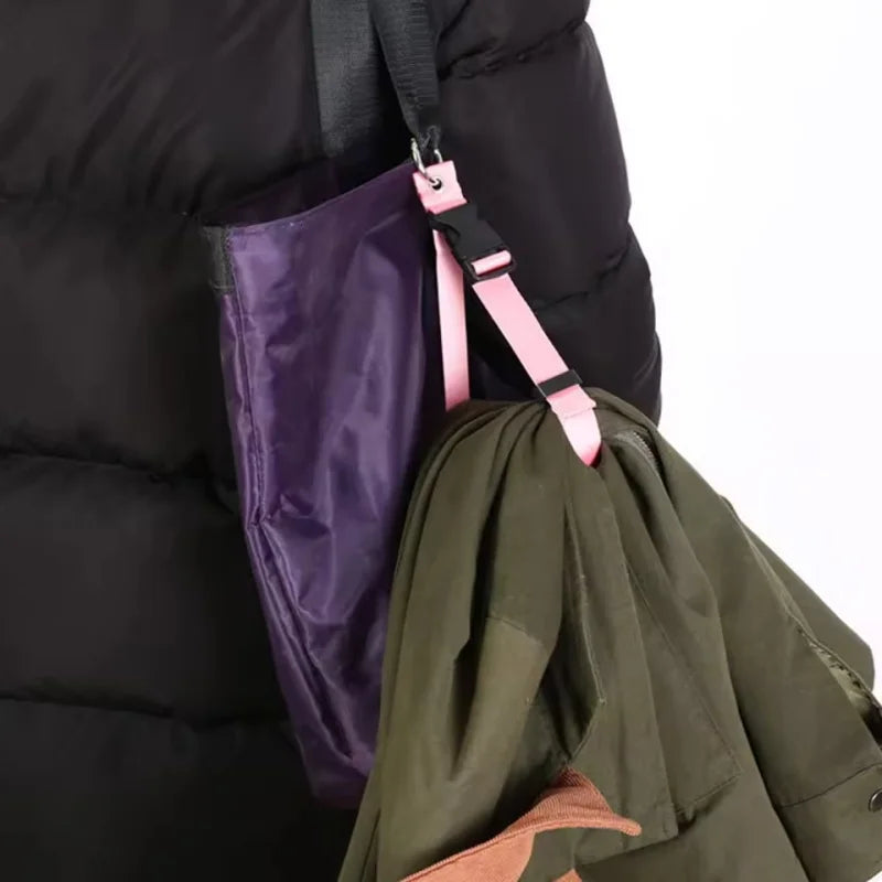 Backpack External Strap Travel Luggage Fixed Portable Release Buckle Qme