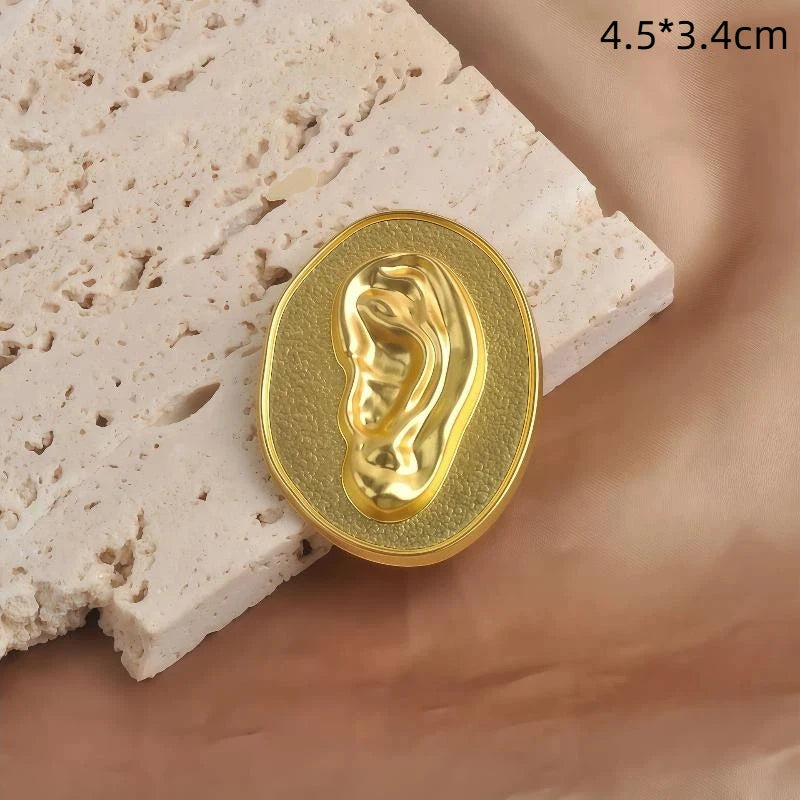 Rhinestone Brooches For Women Fashion Lapel Pins Suit Scarf Buckle Vintage Jewelry Accessories Gifts Qme A3