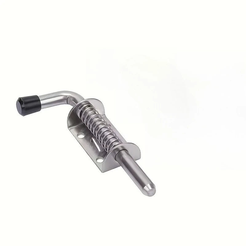 Heavy Duty Metal Spring Loaded Latches, Multi-Directional Cabinet And Door Hinges With Safety Locking Mechanism Fo Home Security Qme 1pc