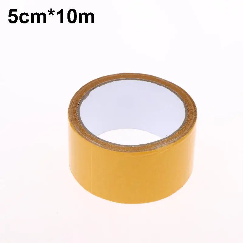 Super Traceless Carpet Adhesive Double Sided Cloth Base Tape With Strong Fixation High Viscosity For Waterproof Translucent Mesh Qme A3