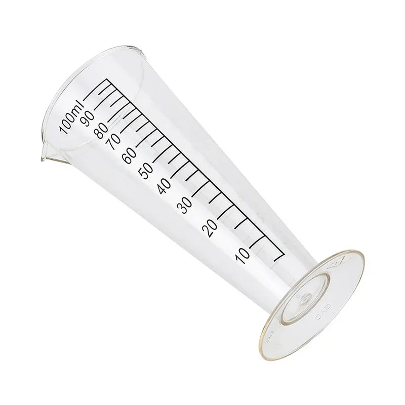 100ml Food-Grade Acrylic Measuring Cup With Scale - BPA-Free, Perfect For Kitchen & Restaurant Use Qme