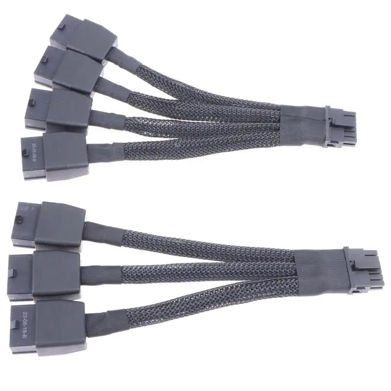 Heavy Duty GPU Power Cable 8Pin 16Pin RTX4070 RTX4070Ti Long Lasting Qme