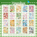 Vibrant Japanese Snack Sticker Book, Izakaya & Dessert Shop Elements, Ideal for DIY Creators & Junk Journal Decoration Qme B