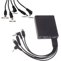 1Pcs 2.5mm Plug Password Electronic Lock Emergency Spare Battery Box Accessories 6V Safe Universal External Power Box Qme five head