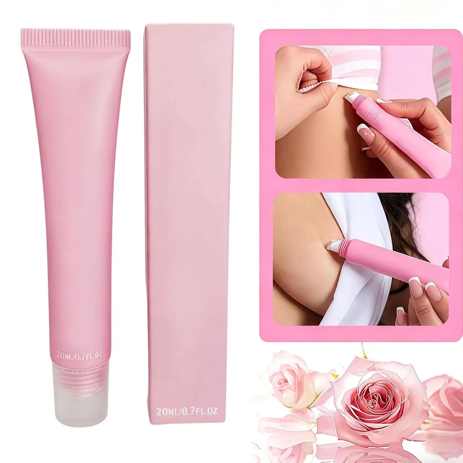 Body Adhesive for Clothing Fast Drying Fabric-Safe 20ml Sweat Proof Washable Clothes Glue for Skin for Work Daily Commuting Qme