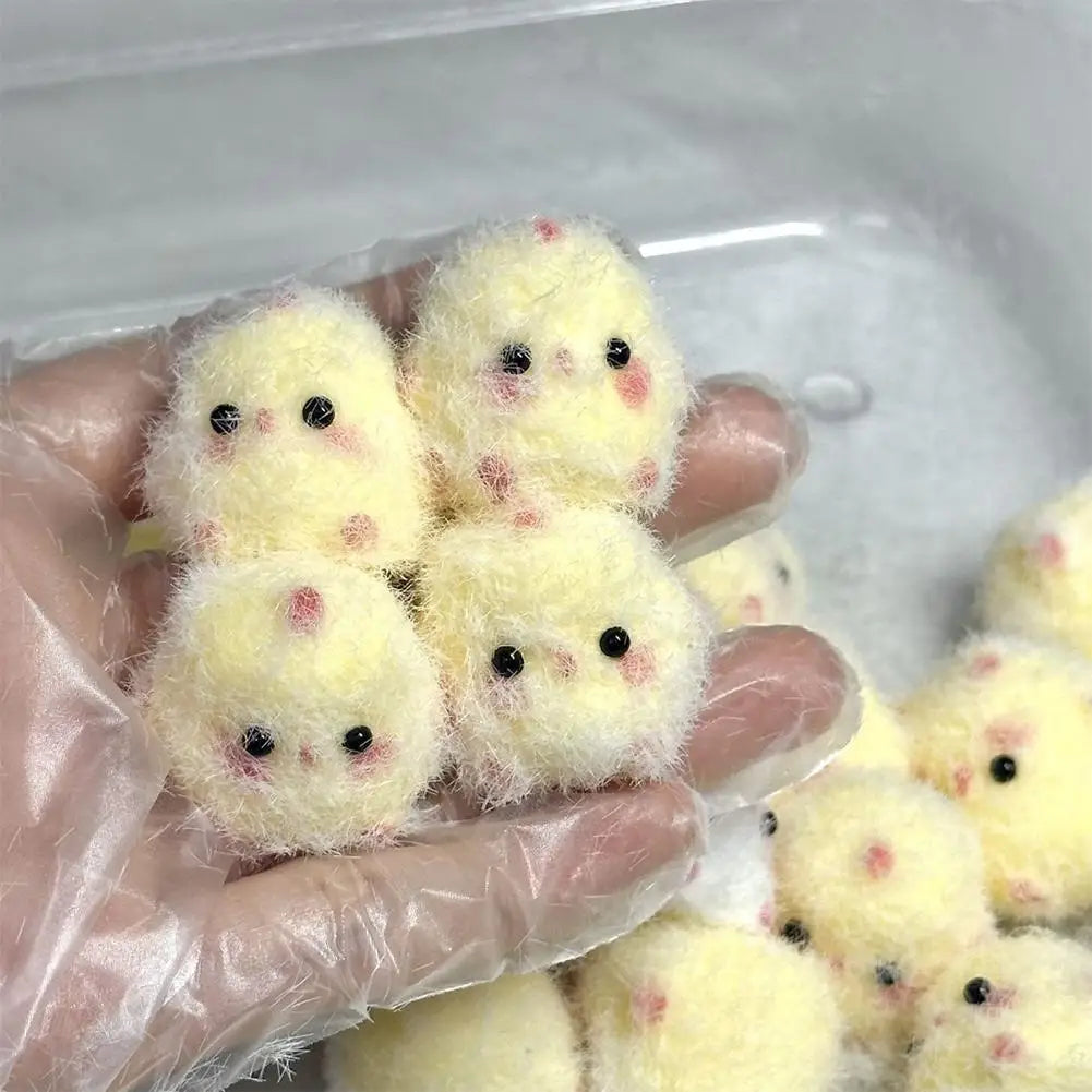 Handmade Chick Toys Squishy Cute Squeeze Stress Relief Toy Cartoon Qme