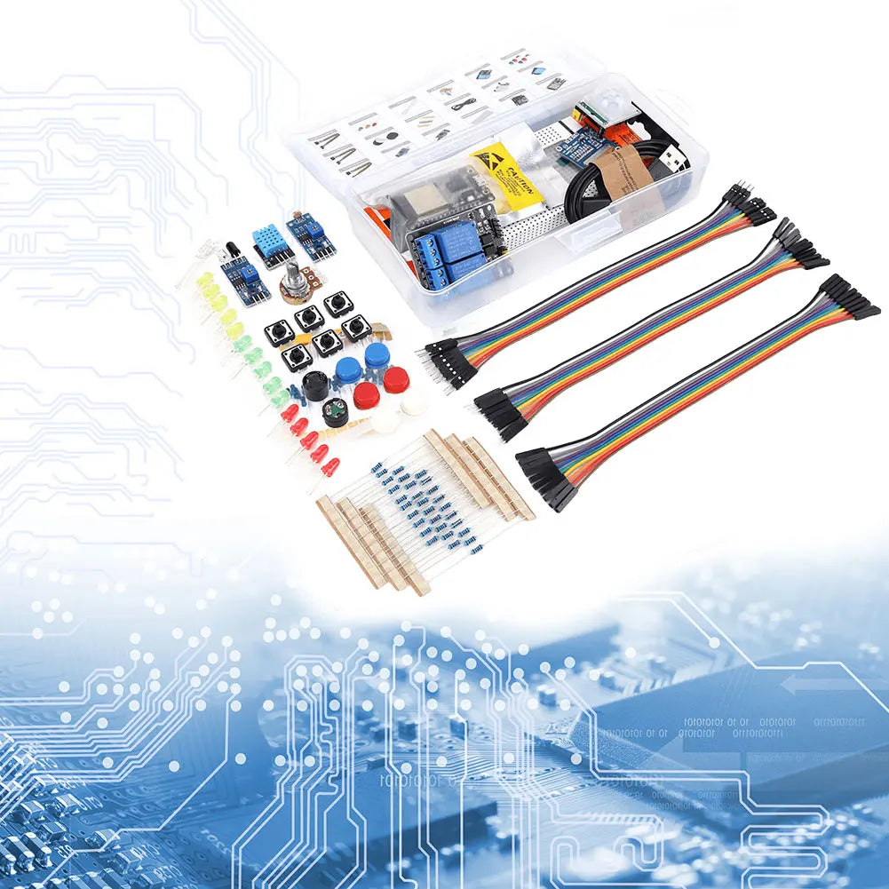 Project Learning Kit for ESP32 ESP-32S WIFI I OT Development Board Electronics Components Basic Starter Kit Photoresistor Module Qme Default Title
