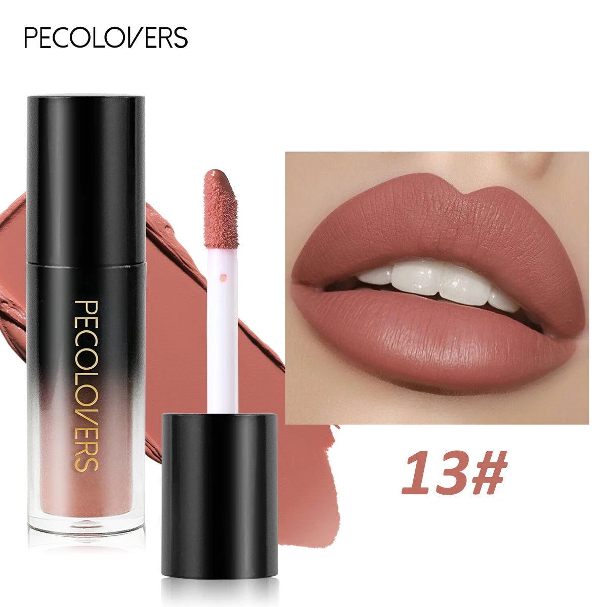 Multiple Colors Matte Velvet Lip Gloss Waterproof Long-lasting