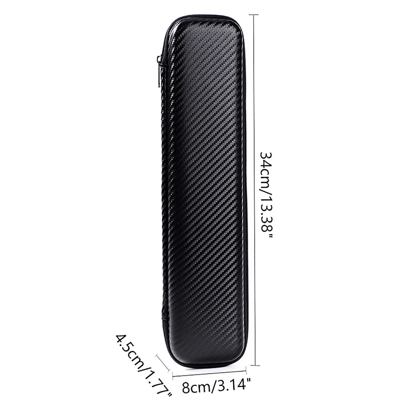 ^PortableHair Straightener Storage Bag Curling Iron Storage Container Hair Straightener Protective Travel Carrying Case Qme Black 1pc