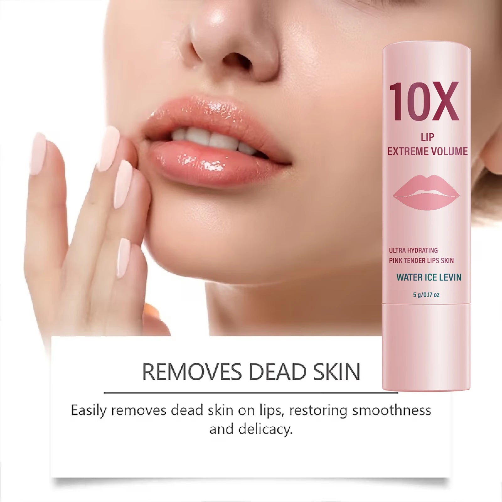 Lip Plumping Cream 10X Extreme Volume, Ultra Hydrating for Tender Lips Qme