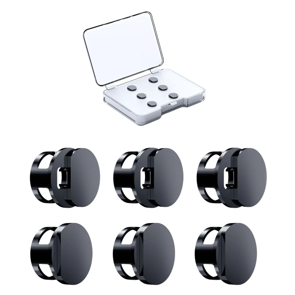 2-6PCS LED Light Dimming Blocker Cover for Meta Glasses's Camera Lens Protect Covers with Box for Meta Smart Glasses Accessories Qme 6PCS Set
