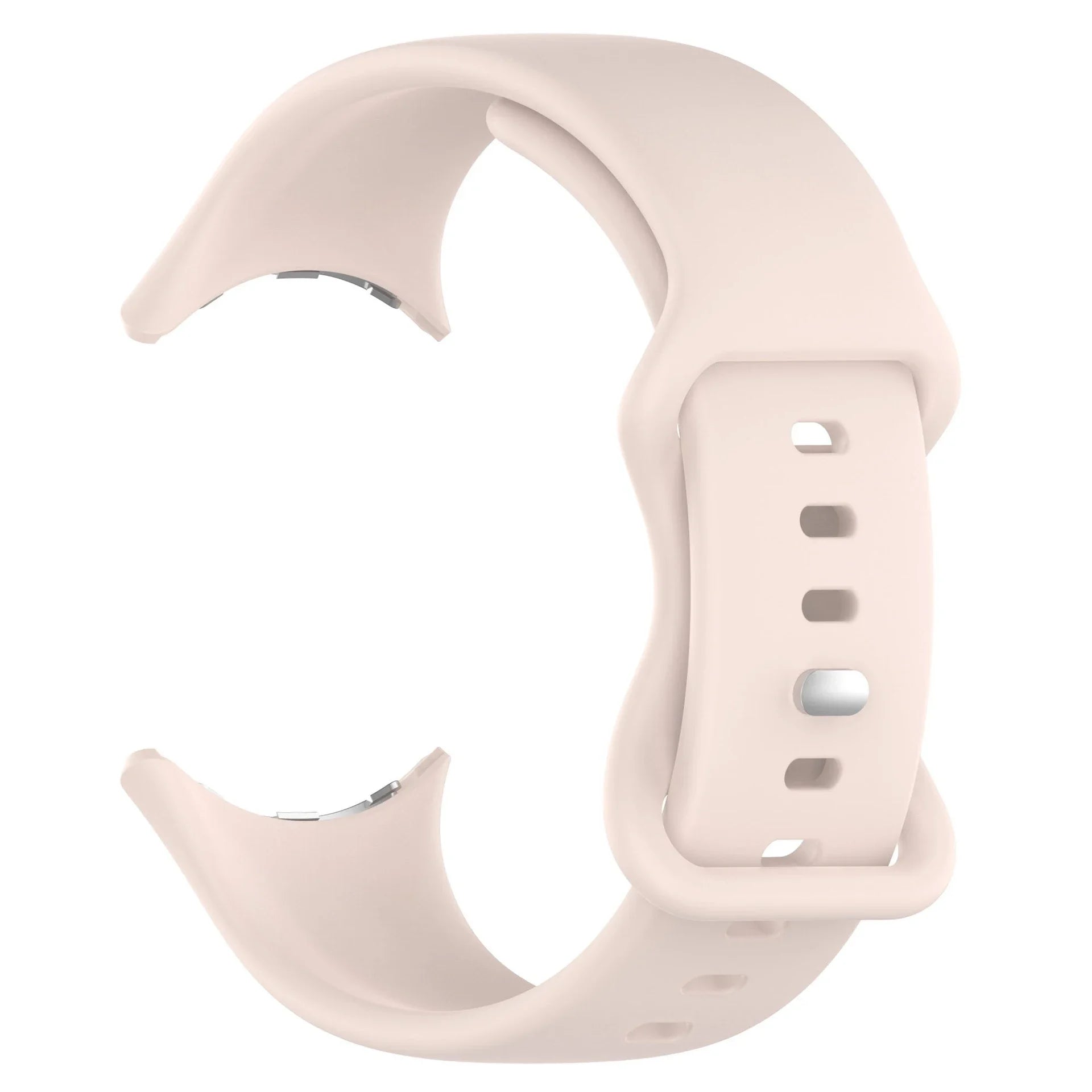 Silicone Strap for Google Pixel Watch 3 41 45mm Butterfly Buckle Sport Bracelet Correa for Google Pixel 2 1 Watch Accessories Qme Pink Pixel Watch 3 45mm