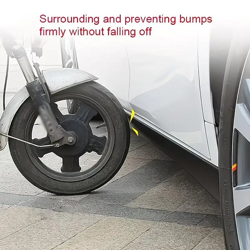 Car Side Protection Strip Self Adhesive Scratch Resistant Door Edge Qme