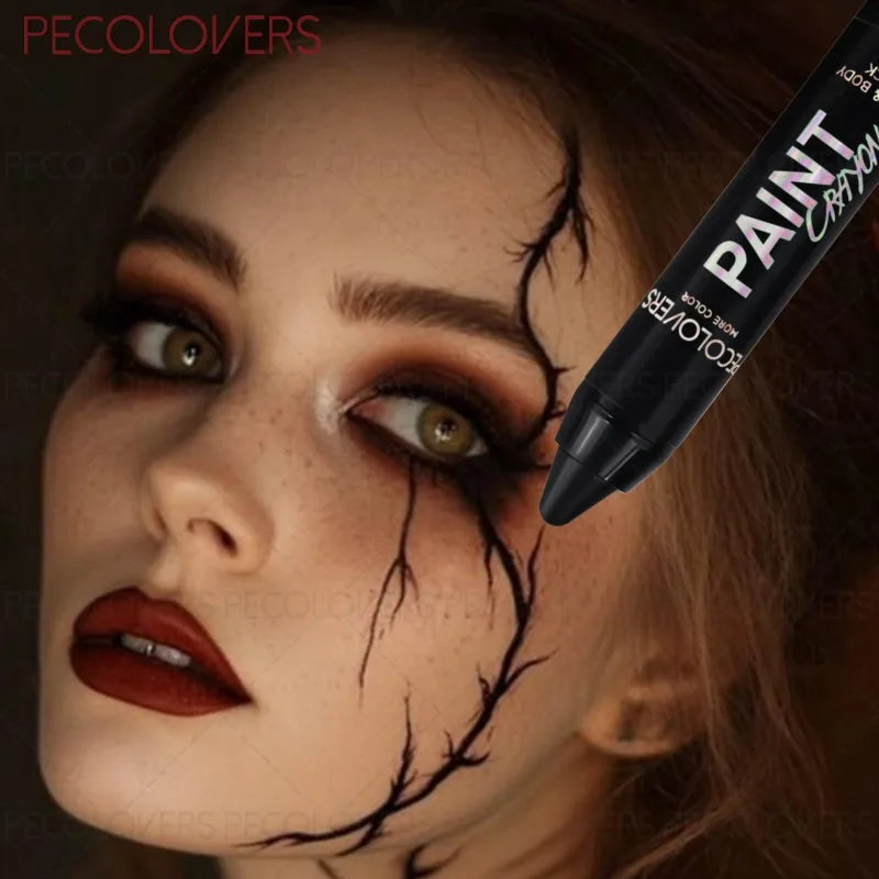 Body Painted Pen Face Paint Waterproof Sweat-proof Long-lasting Qme