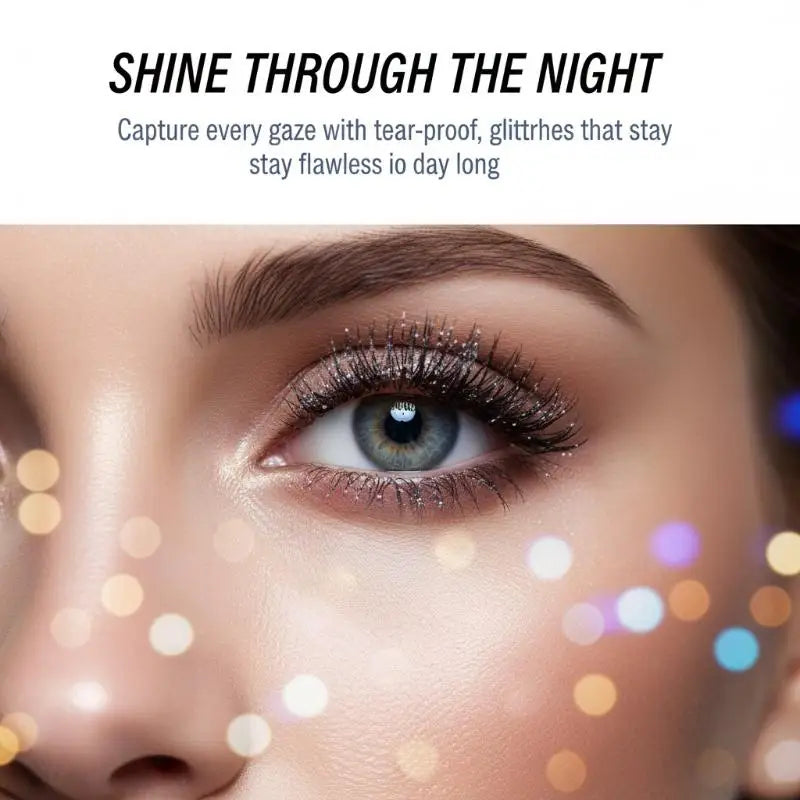 Mascara Waterproof Length Volumizing Long Lasting Sparkle Curl Qme Default Title