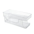 Stacking Can Dispensers Soda Storage Organizer Refrigerator Auto Qme white China Mainland