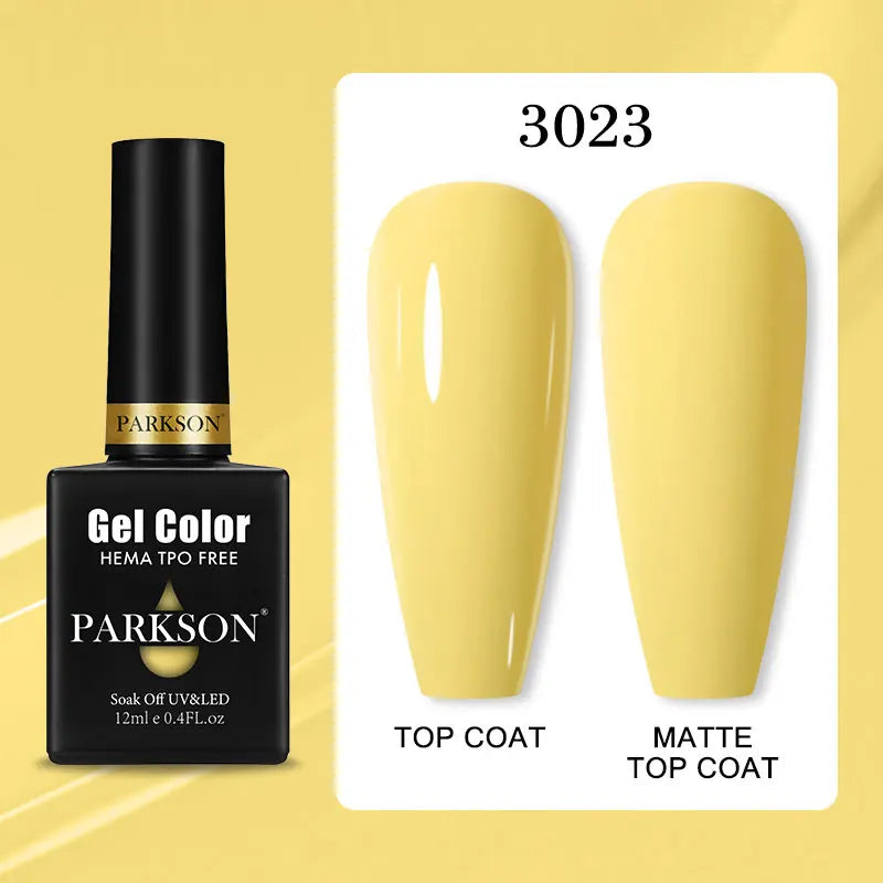 Parkson Colorful Nail Gel Polish Lacquer Soak Off UV LED Long Lasting