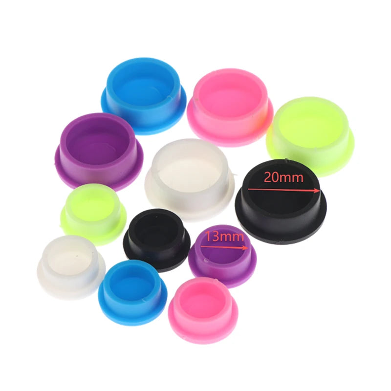 Removable Caps Insulin Bottles Glass Vials Leakproof Dustproof Lids Qme
