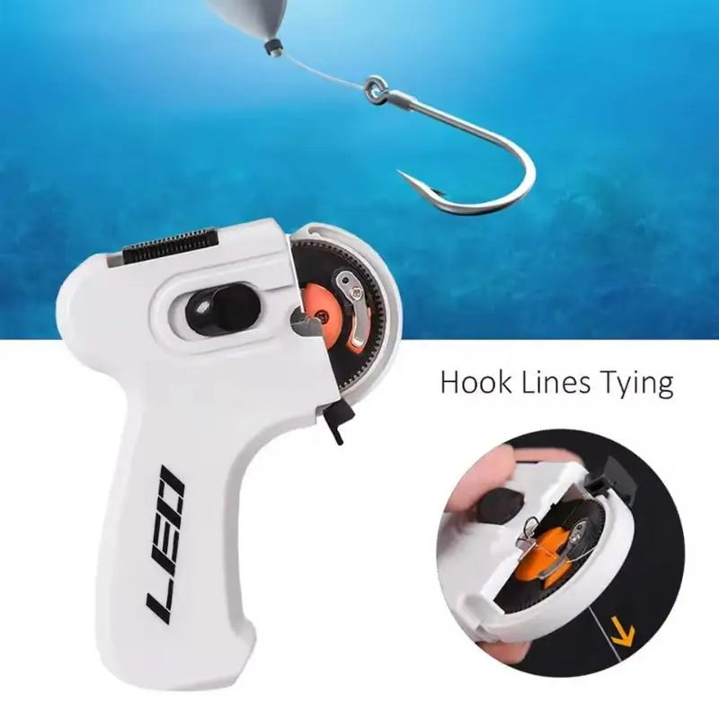 Electric Fishing Hook Tier Machine Hooks Line Knot Fast Tying Device Qme