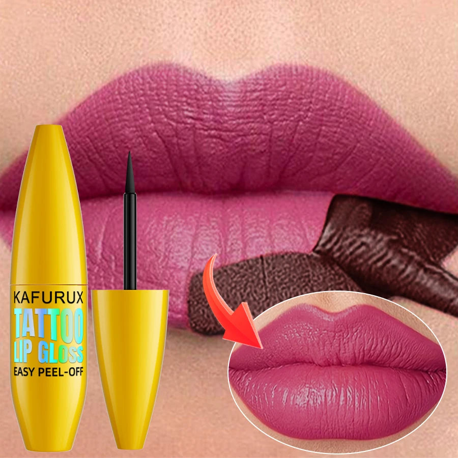 7 Colors Long Lasting Lip Inks Korean Matte Tint Peel Off Lips Stick Qme 203