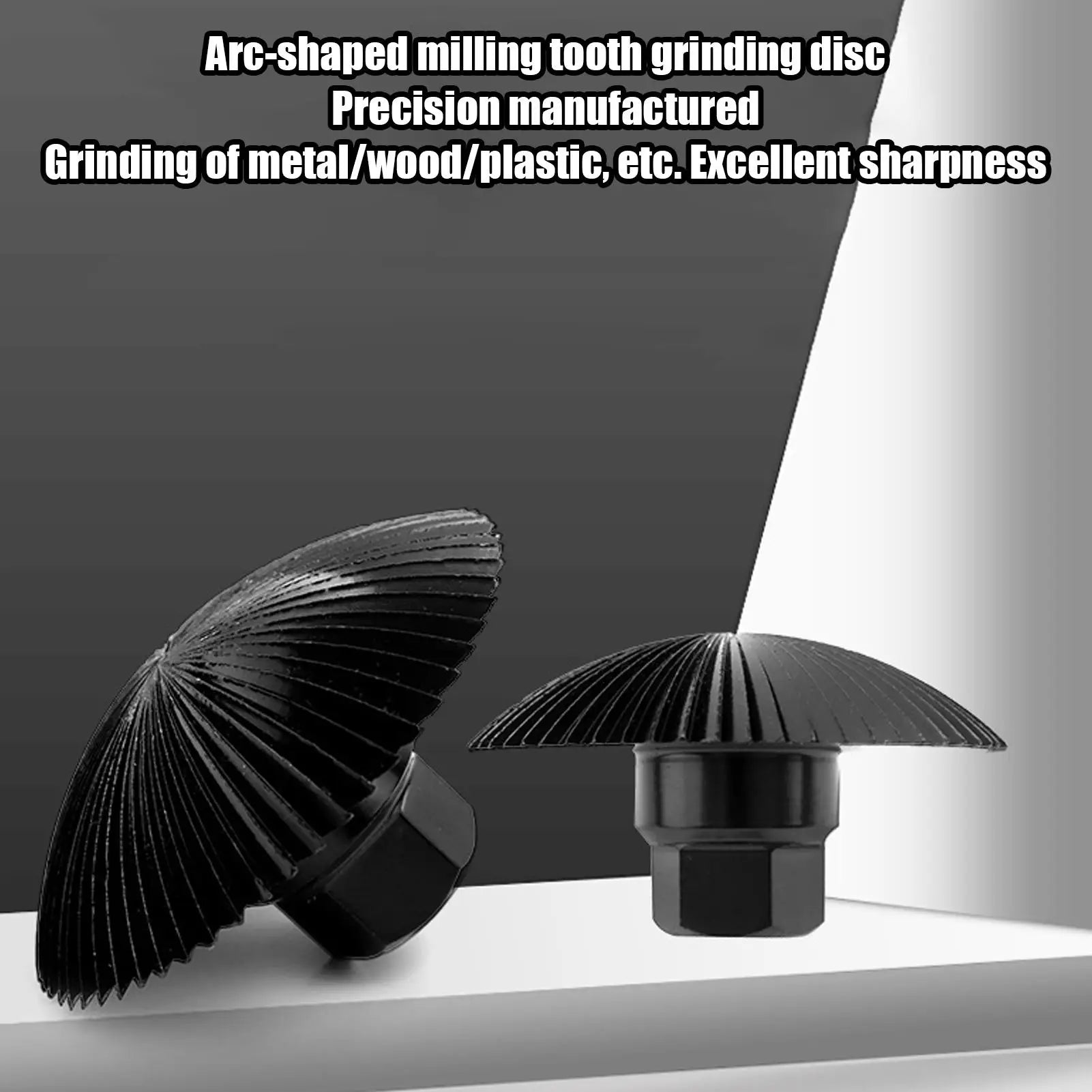 Grinding Head Wood Carving Multifunctional Carbon Steel Arc-Shaped Angle Grinder Tool For Furniture Making Tool Repair Daily Qme