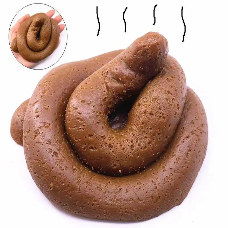 Fake Poop Shit Prank Antistress Gadget Realistic Funny Toys Props Qme