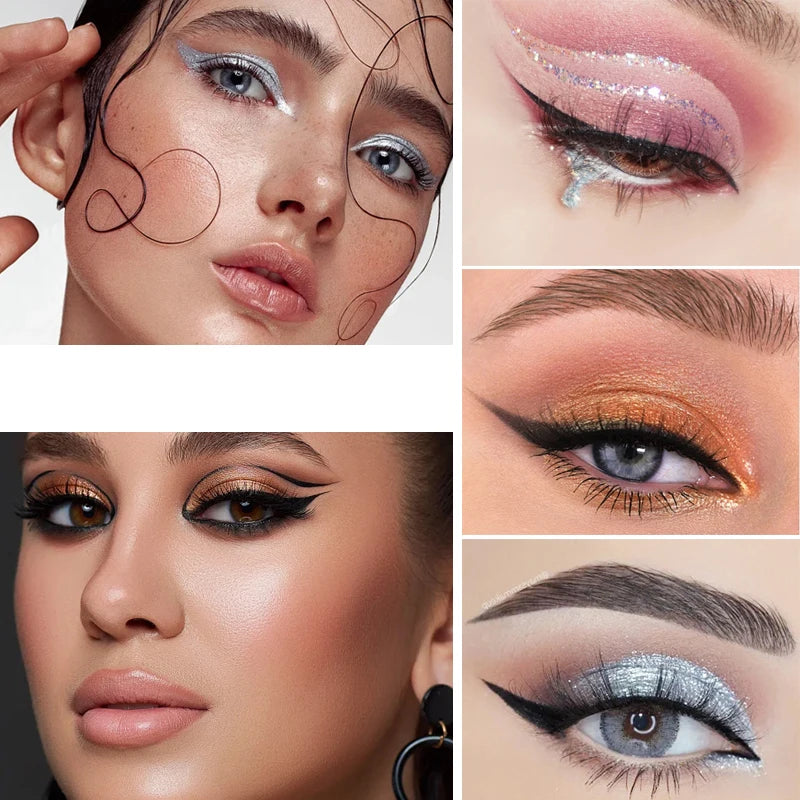 Double Head Waterproof Eyeliner Liquid Pen Lasting Development Not Qme