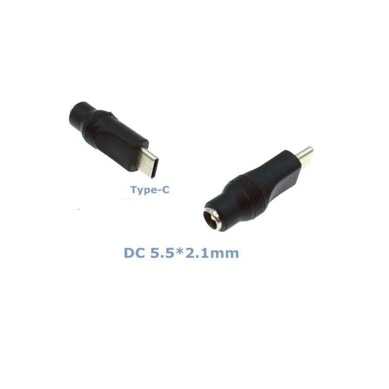 15PCS USB to DC Power Plug Adapter 3.5x1.35mm 4.0x1.7 5.5x2.1 2.5mm Charger Connector for Device Charging Qme