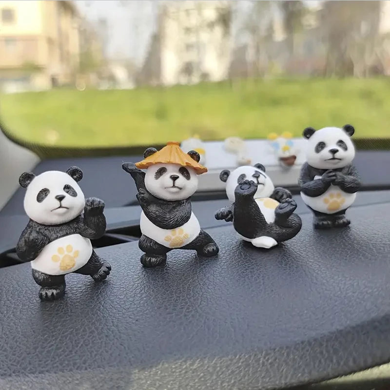 Cartoon Kung Fu Panda Car Decoration Popular Toys Souvenir Fairy Qme onesize