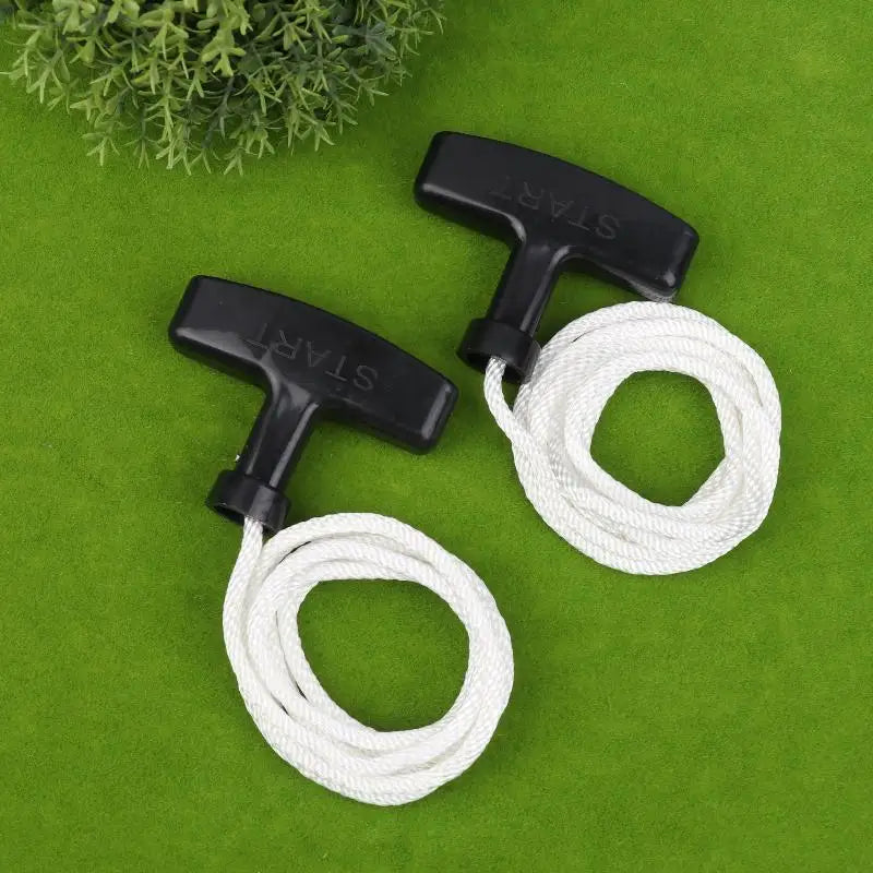 Lawn Mower Start Cord Handle Generator Starter Without Cover Rope Qme