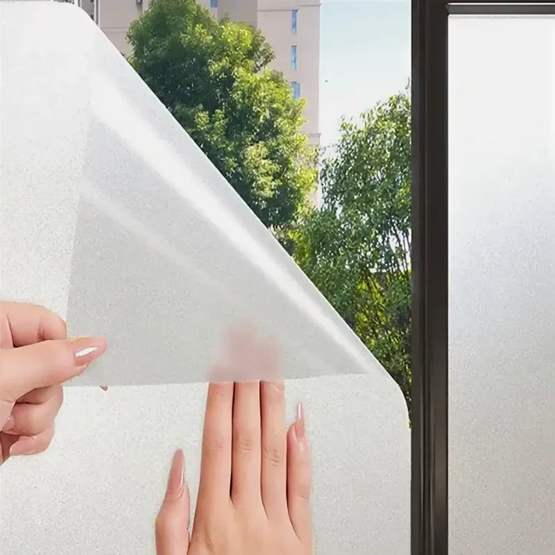 Frosted Glass Door Window Stickers Bathroom Privacy Films Qme