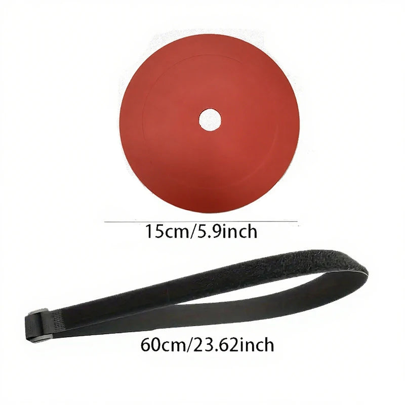 Durable TPE Material Adjustable Soccer Training Targets Portable Qme Red
