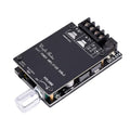 2x50W TPA3116 AUX+ Bluetooth 5.0 HIFI High Power Digital Amplifier Stereo Board AMP Amplificador Home Theater-with Shell Qme With housing