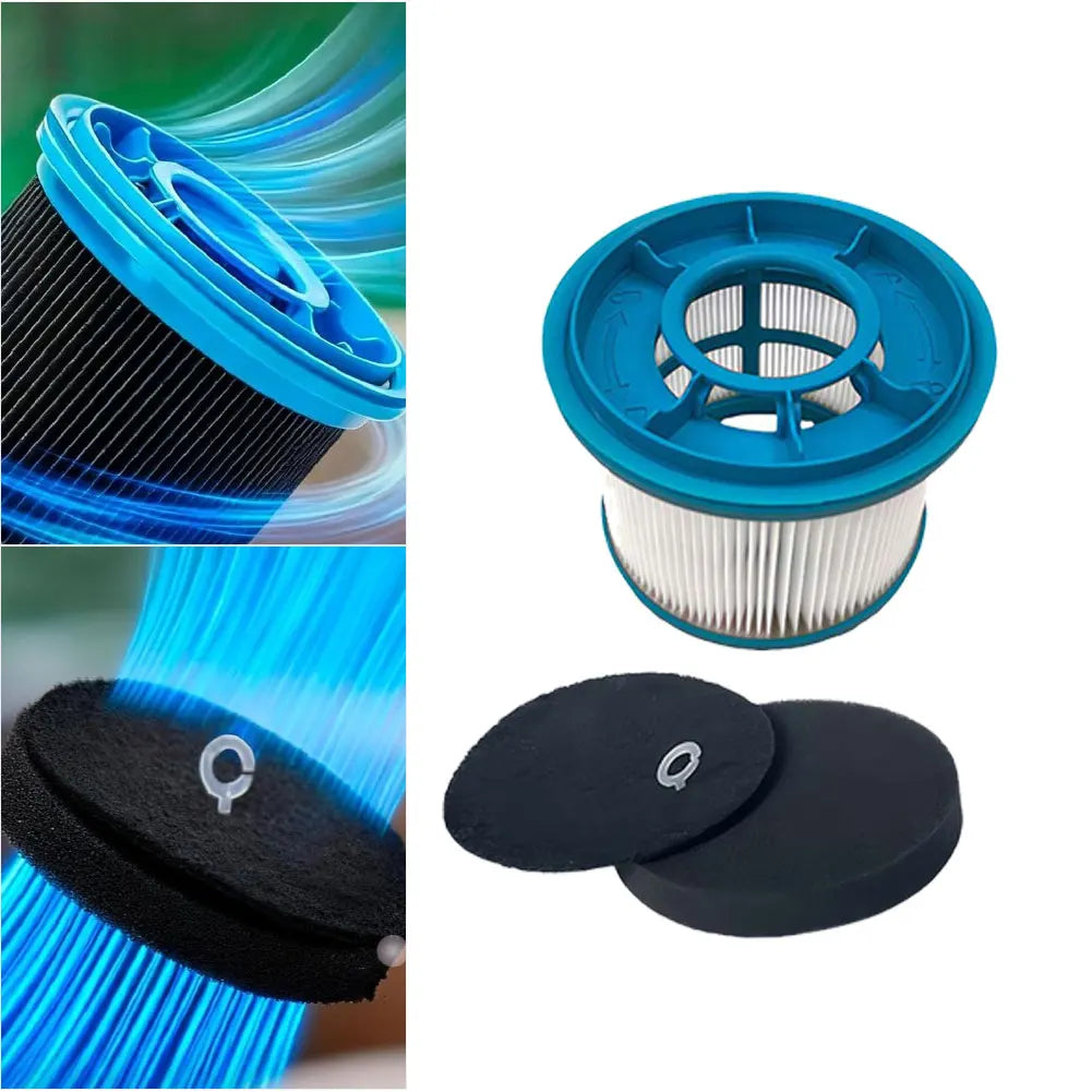 Deep-Cleaning ABS HEPA Filter Cotton Replacement Kit For Bissell Vacuums Cordless Vacuums Accessory Filter Element Filtration Qme