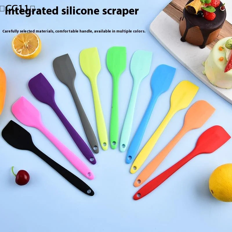 Silicone Spoon Heat Resistant Kitchen Spatula Frying Pan Shovel Qme